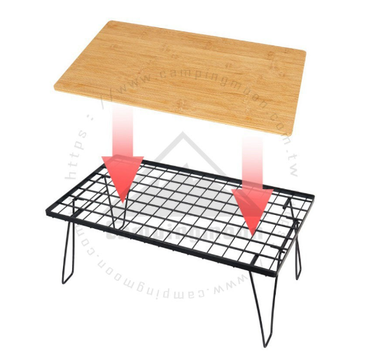 Mặt bàn gỗ tre dùng cho kệ đa năng Campingmoon T-2301