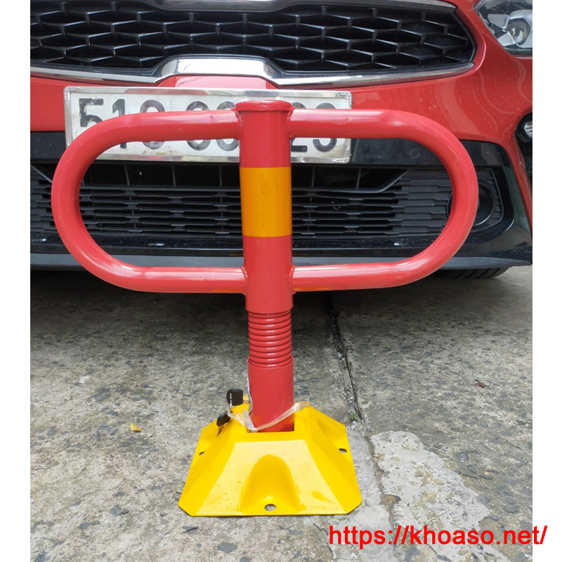 Khóa cọc giữ chỗ đậu xe ô tô