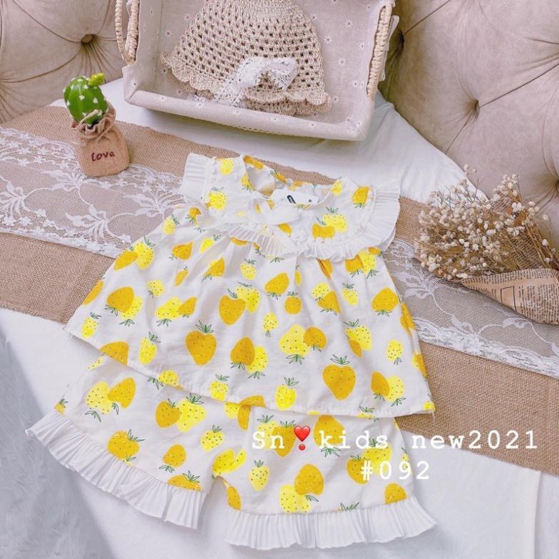 Bộ đũi phối viền SN bé gái