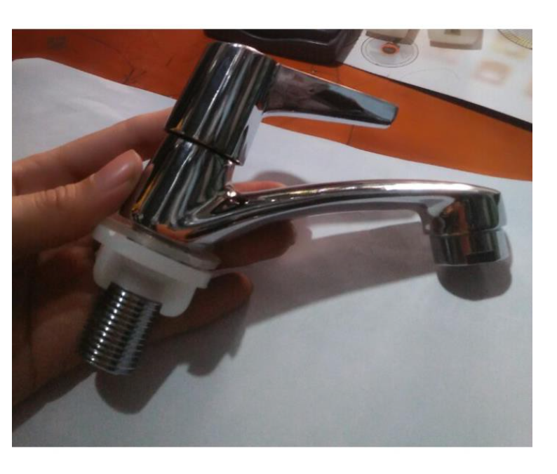 Vòi Lạnh Lavabo Lạnh Inox Sáng Bóng