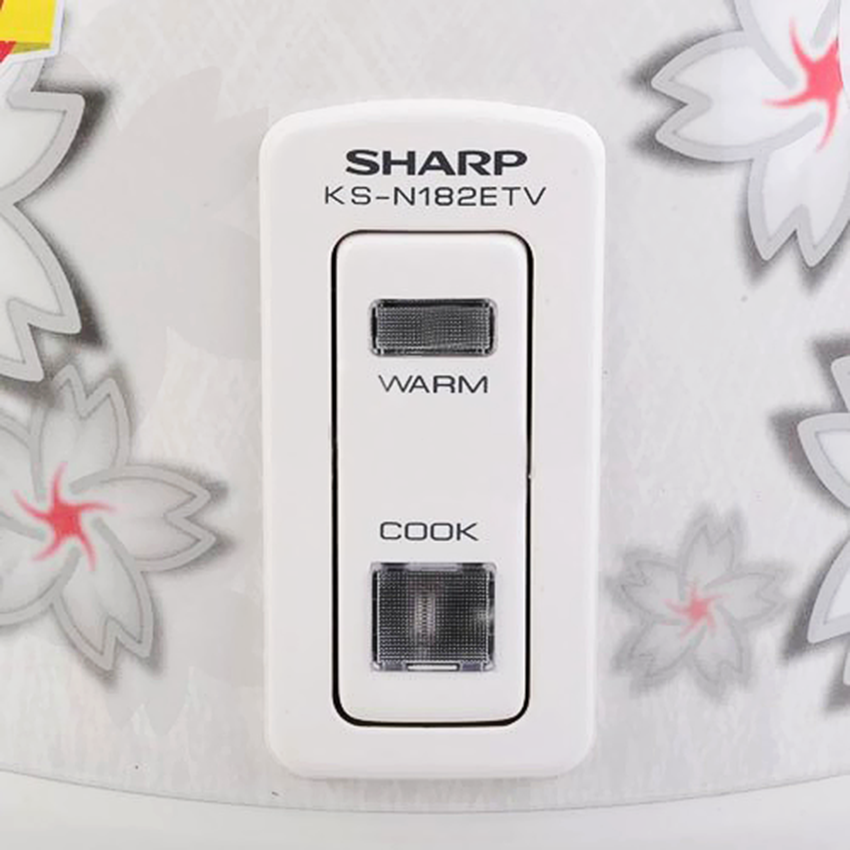 Nồi cơm điện nắp gài Sharp KS-N182ETV 1.8 lít ( màu ngẫu nhiên)