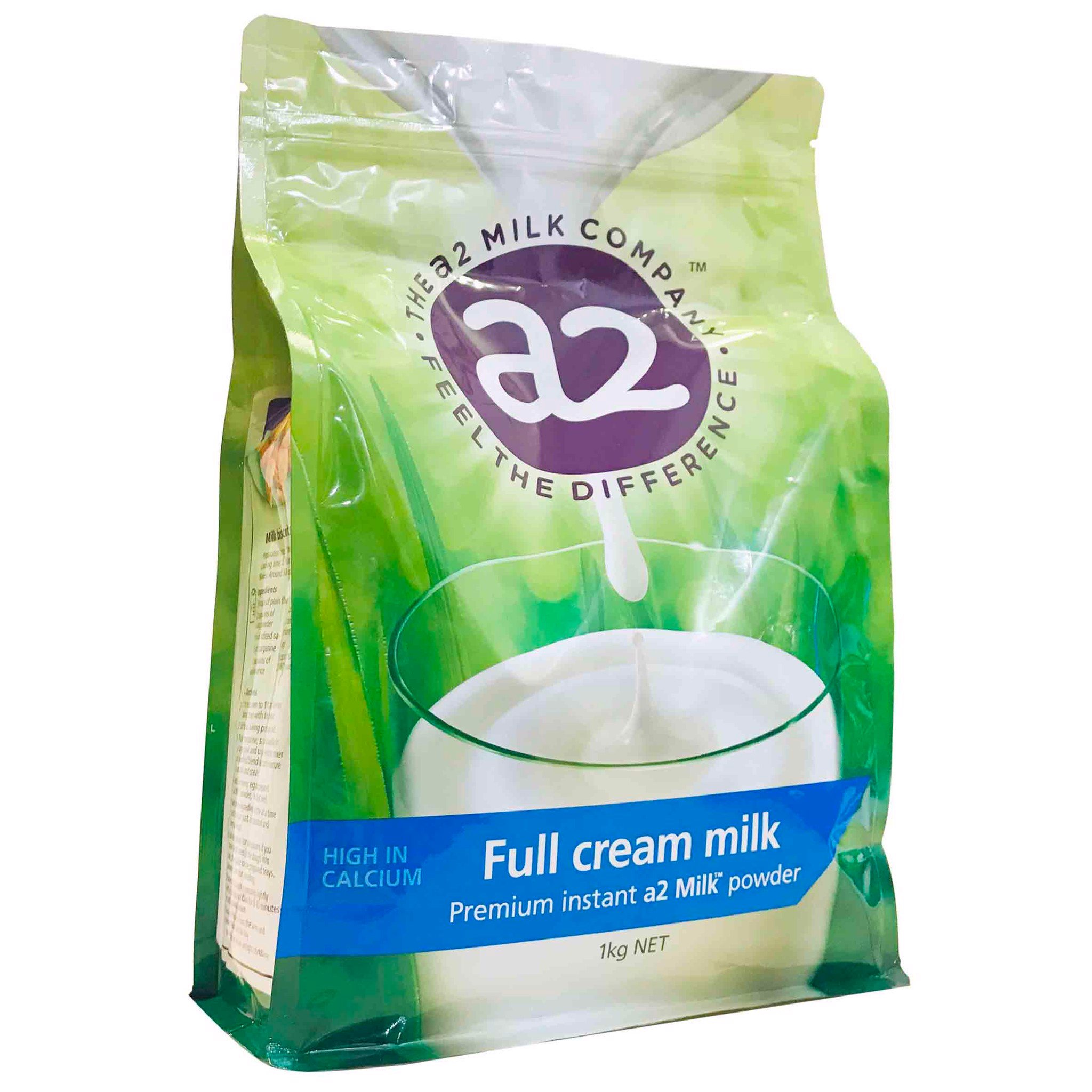 Combo 6 kg Sữa tăng chiều cao A2 full cream high in calcium phát triển xương, răng ở trẻ, chống loãng xương ở người lớn, tăng sức khỏe - OZ Slim Store