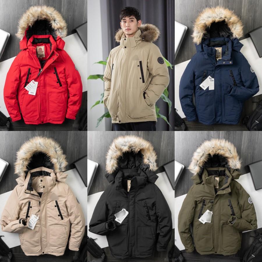 Áo Khoác Parka bean pole Nam Cao Cấp 2020 - Áo Khoác Mũ Lông Dày Ấm Áp