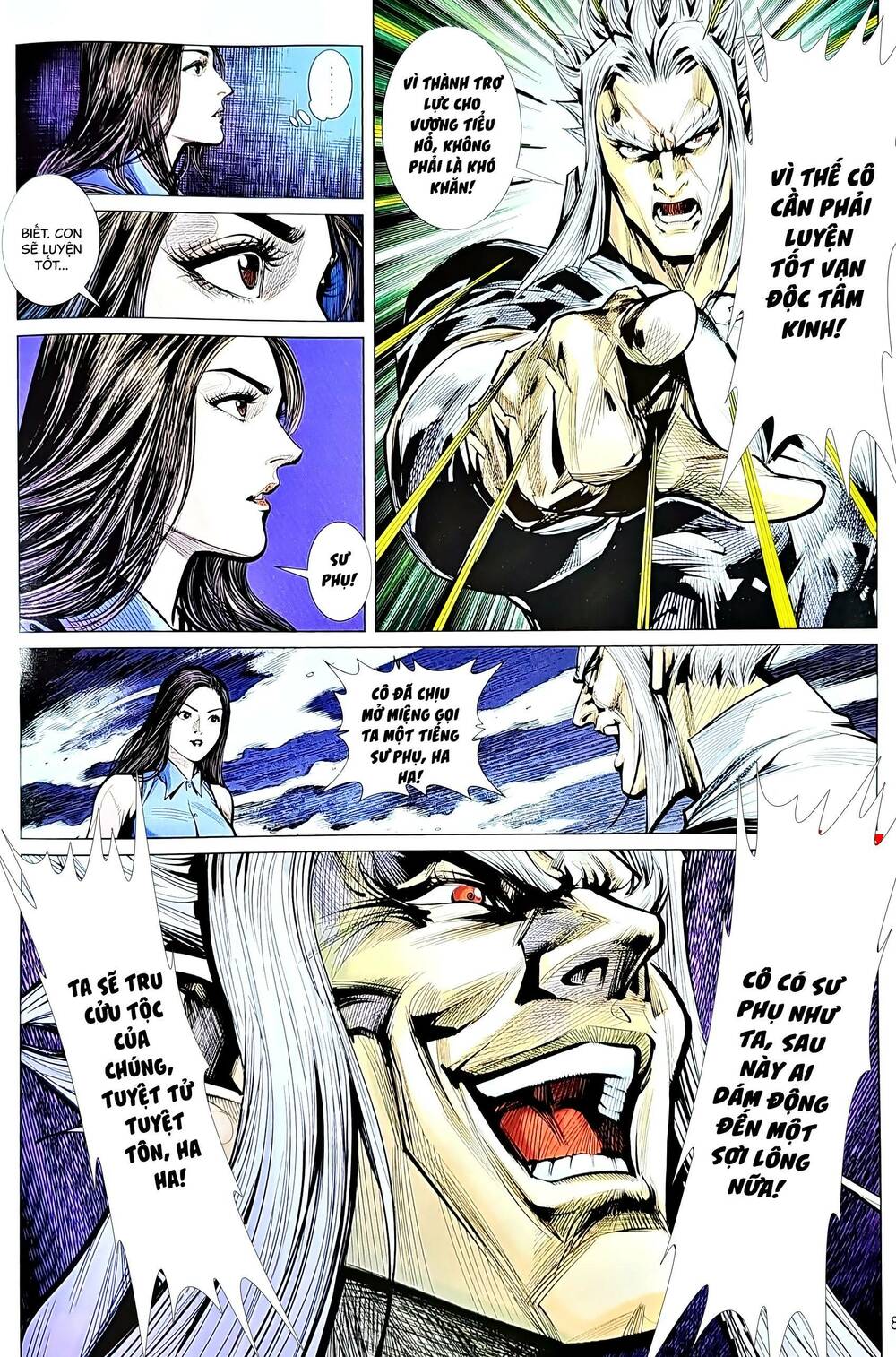 tân tác long hổ môn chapter 1210 8