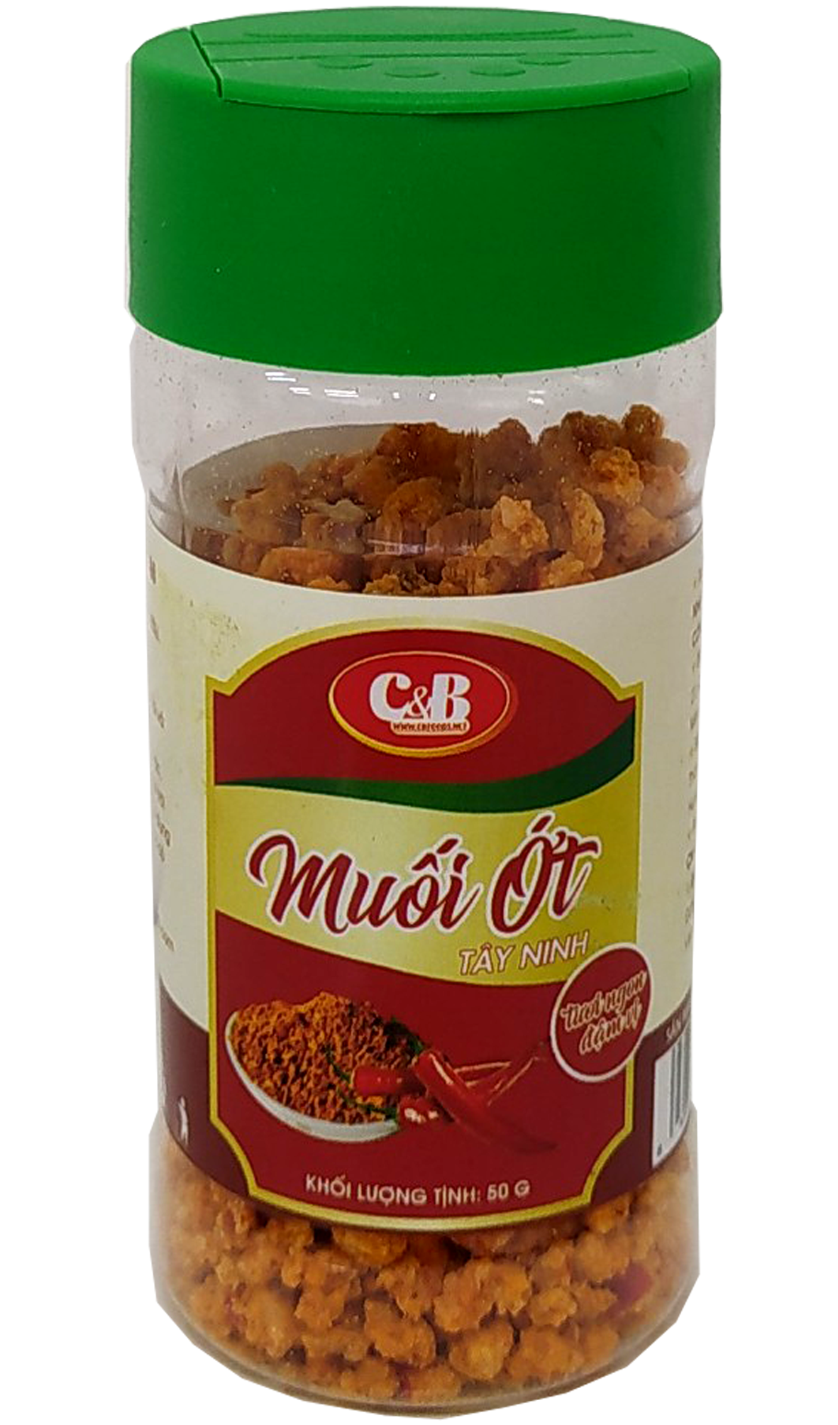 Muối Ớt Tây Ninh C&amp;B - Hộp 50G