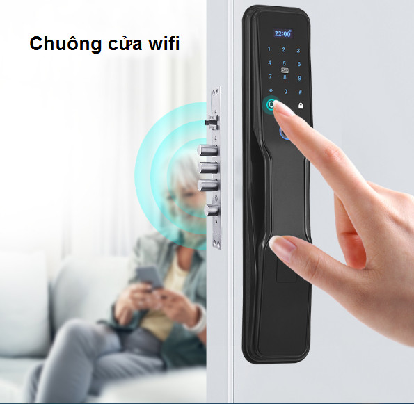 Khóa Cửa Thông Minh Wifi Dùng Ứng Dụng Tuya SHP-DL11C