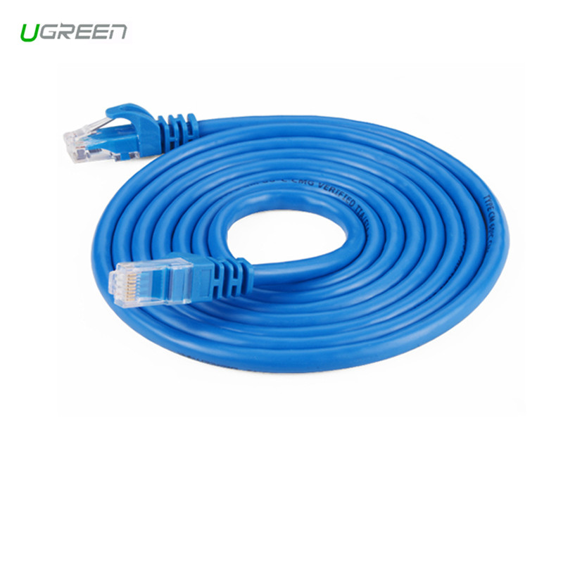 Dây Cáp Mạng Bấm Sẵn Dài 20M - Chính Hãng Ugreen ( Màu xanh- CAT6 )