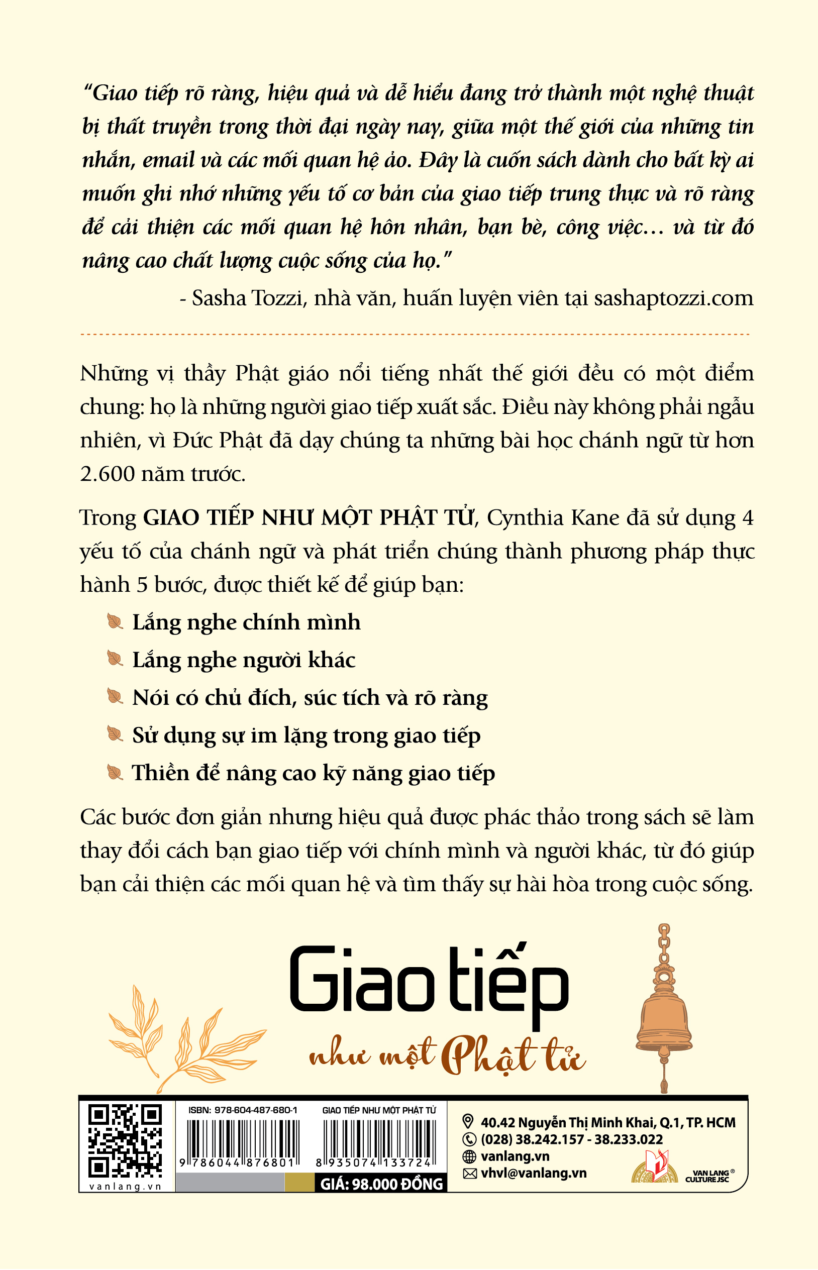 Giao Tiếp Như Một Phật Tử - Vanlangbooks