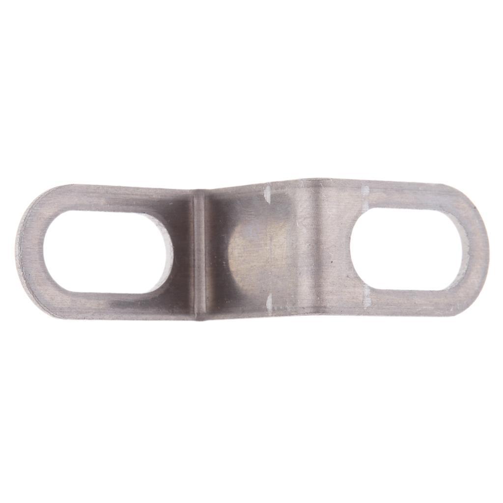 4xMotorcycle Universal Exhaust Pipe Z Type Mounting Clamp Bracket