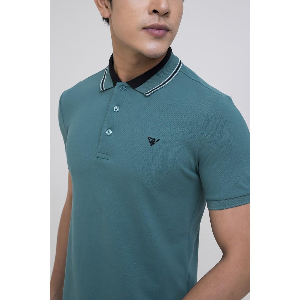 Áo thun polo nam 10 màu cao cấp họa tiết cổ viền chất cotton mềm mịn thấm hút mồ hôi chính hãng DARNELL DN02-10