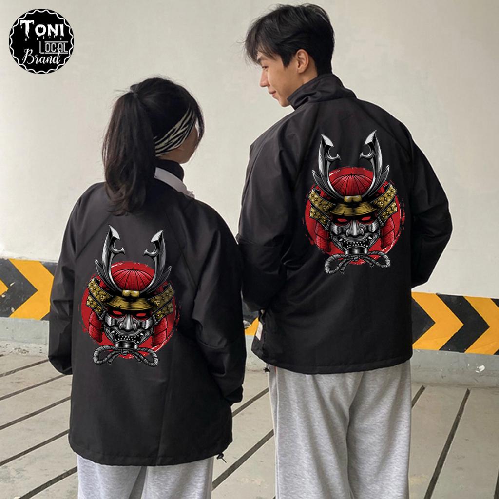 Áo Khoác Dù Local Brand SATAMA Jacket Mero 2 lớp dày form rộng Unisex cổ bẻ