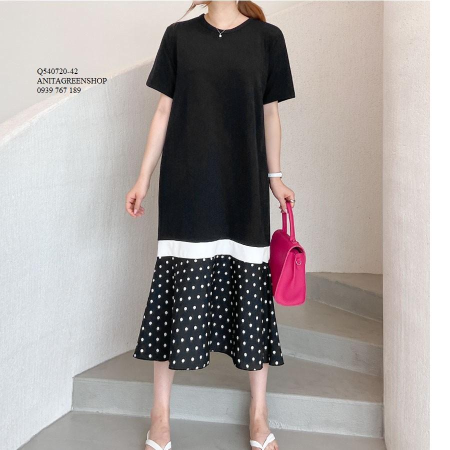 Q540720 ĐẦM THUN SUÔNG ĐUÔI CÁ