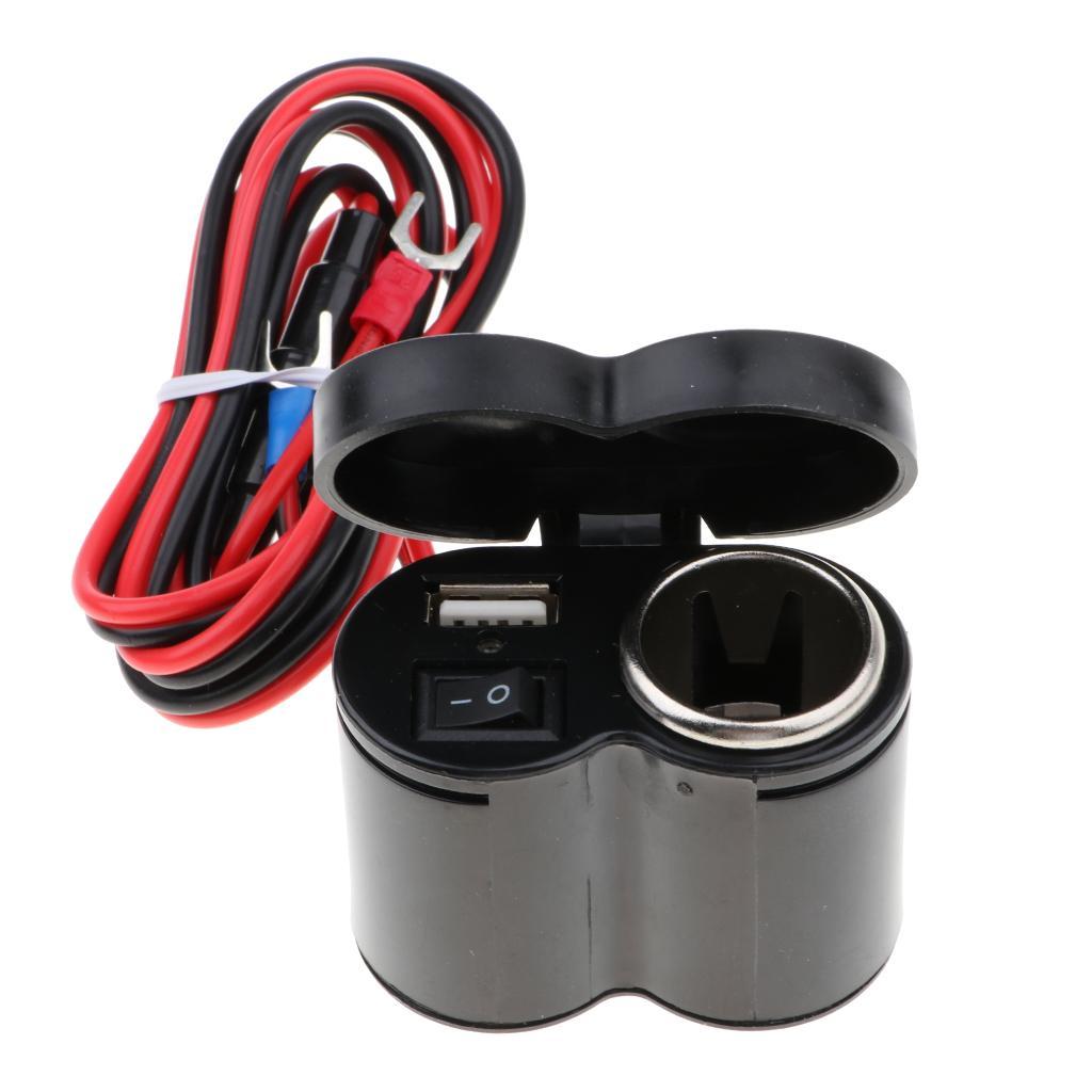 Dual USB Car Lighter Socket Charger