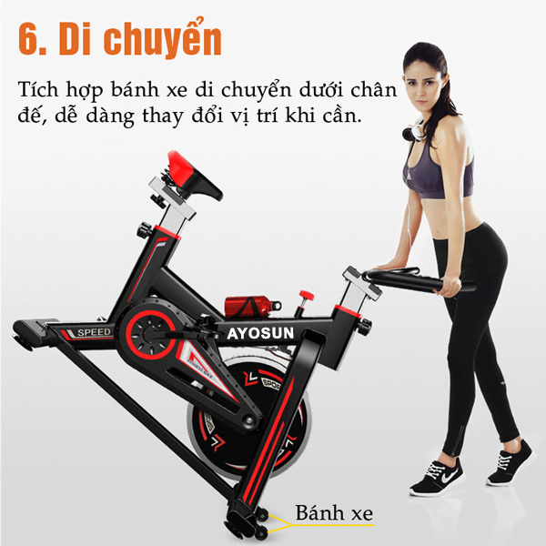 Xe đạp tập thể dục aYosun Full