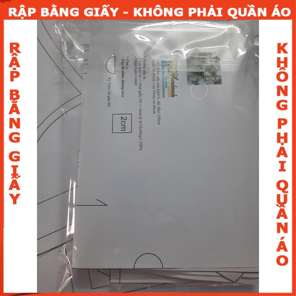 Rập giấy A0 mã 1183 (BẢN VẼ)
