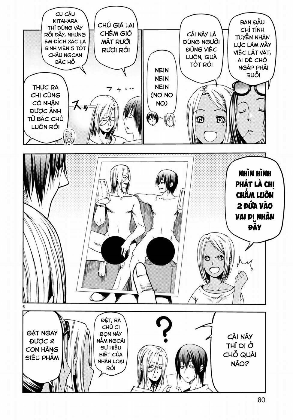 cô gái thích lặn - grand blue chapter 51 6