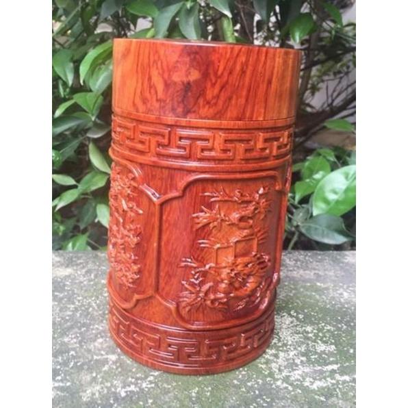 Hộp chè gỗ Hương - Đồ gỗ mỹ nghệ cao cấp