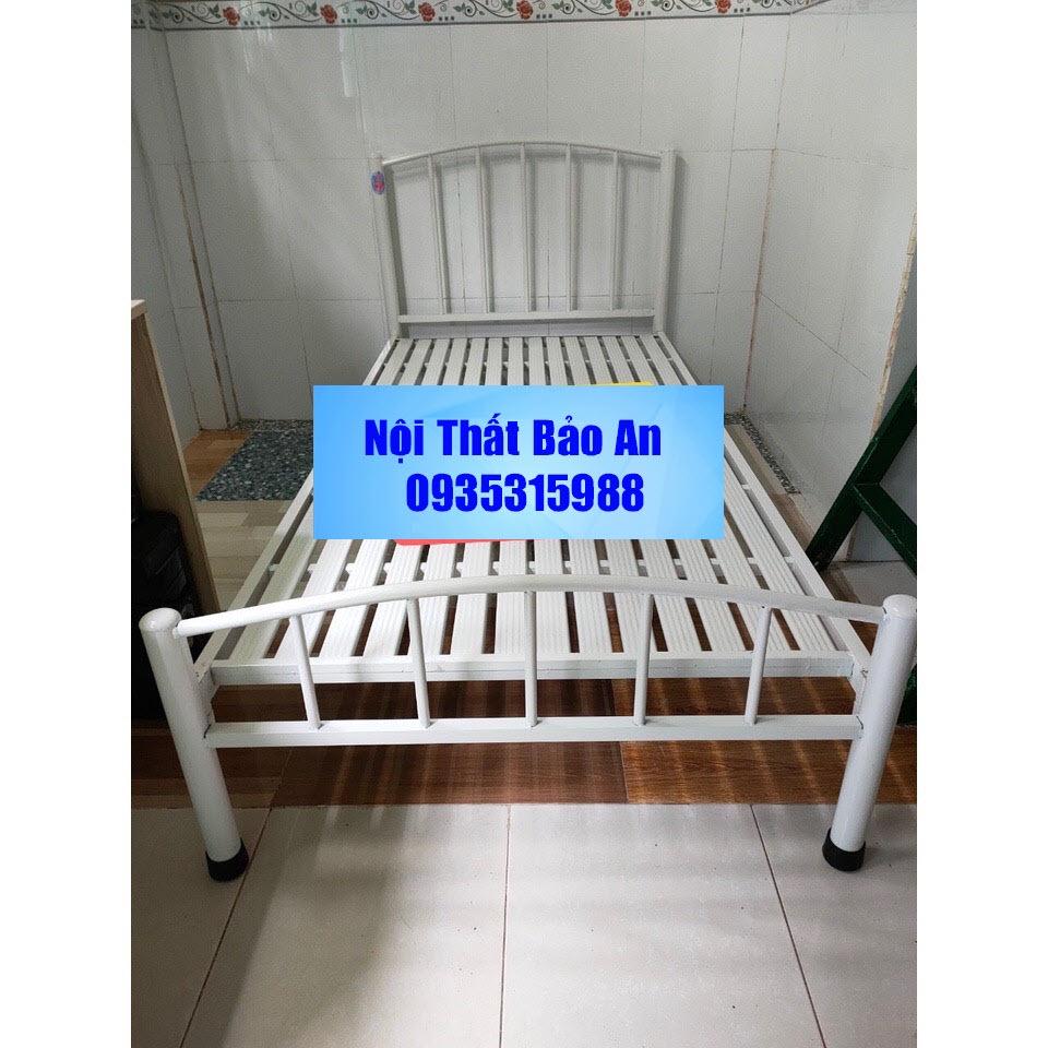 Giường sắt vòng cung nhiều kích cỡ từ 1m đến 1m8 - Nội Thất Bảo An