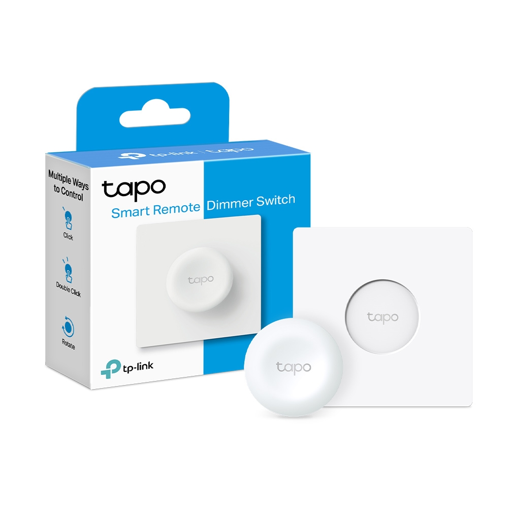 Công tắc thông minh điều khiển đèn TP-Link Tapo S200D | Cần kết hợp Hub Tapo | Dễ lắp đặt | Bảo hành 1 năm | Hàng Chính Hãng