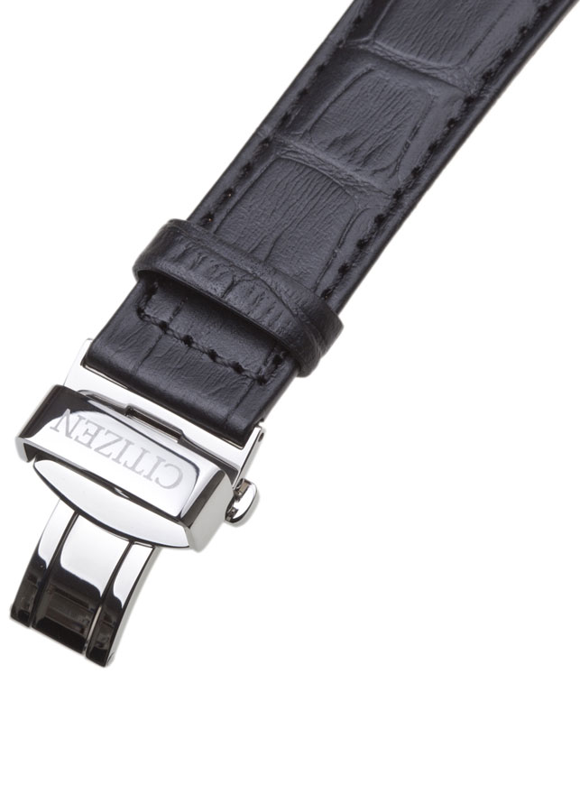 Đồng Hồ Nam Citizen Dây Da NB0030-01A - Mặt Trắng