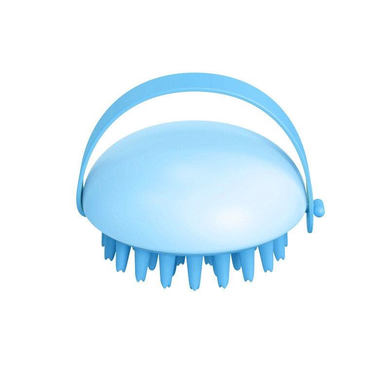 1pcs Hair Washing Comb Silicone Head Massage Brush Body Shampoo Scalp Massage Brush Comb Hair Washing Comb Shower Bath Brush