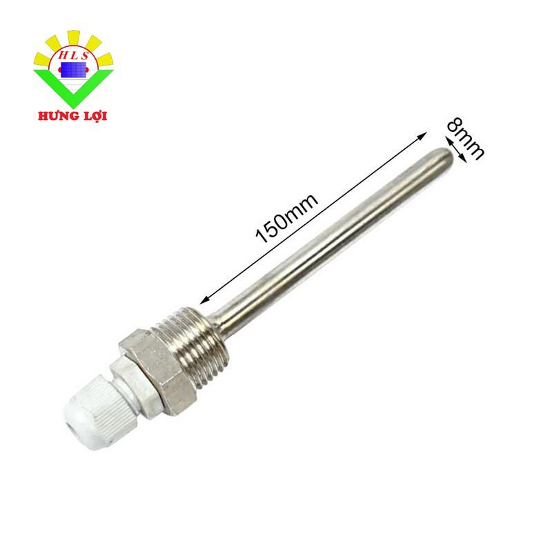 Thermowell bảo vệ cho cảm biến nhiệt độ dài 50-200mm dùng cho máy nước nóng năng lượng mặt trời