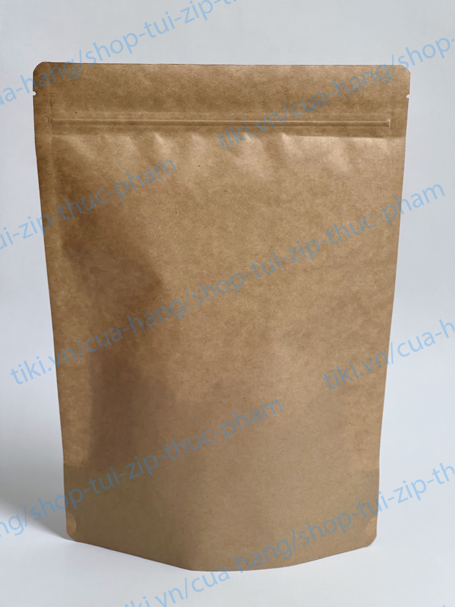 10 Túi Zip Giấy - Túi Zip zipper ziplock đáy đứng - Túi giấy đựng thực phẩm, túi đựng bánh kẹo