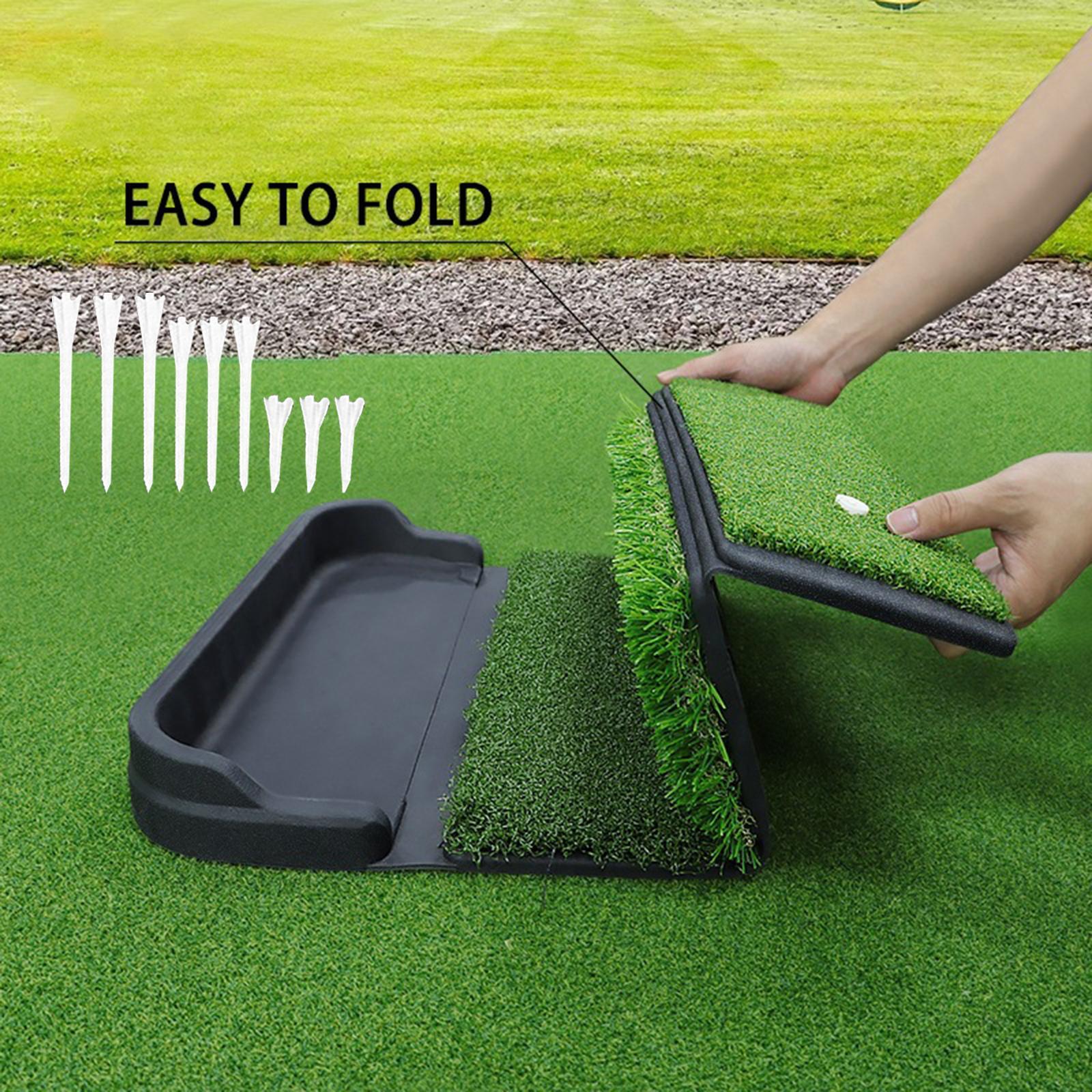 Golf Hitting Mat Golf Training Mat Golf Training Aid for Outdoor Indoor Home