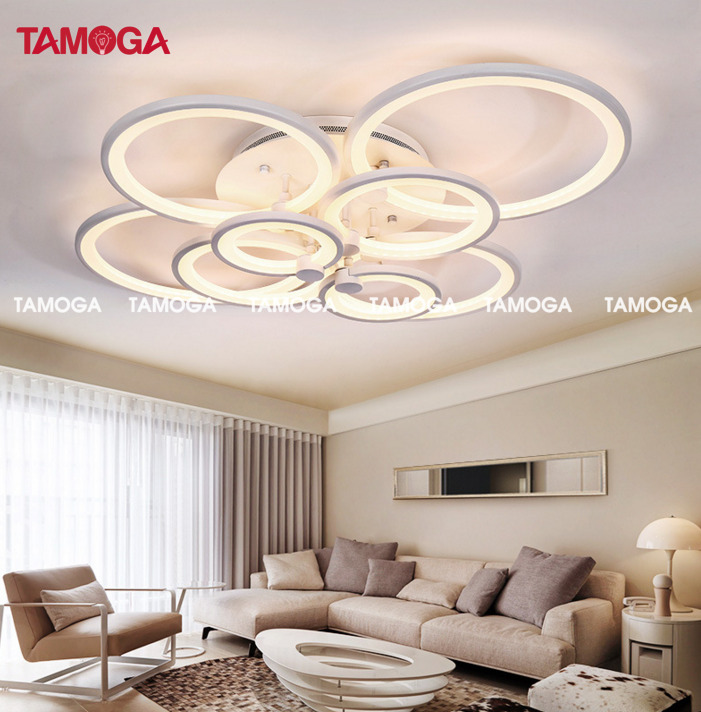 Đèn ốp trần nhiều vòng TAMOGA ALABI 106