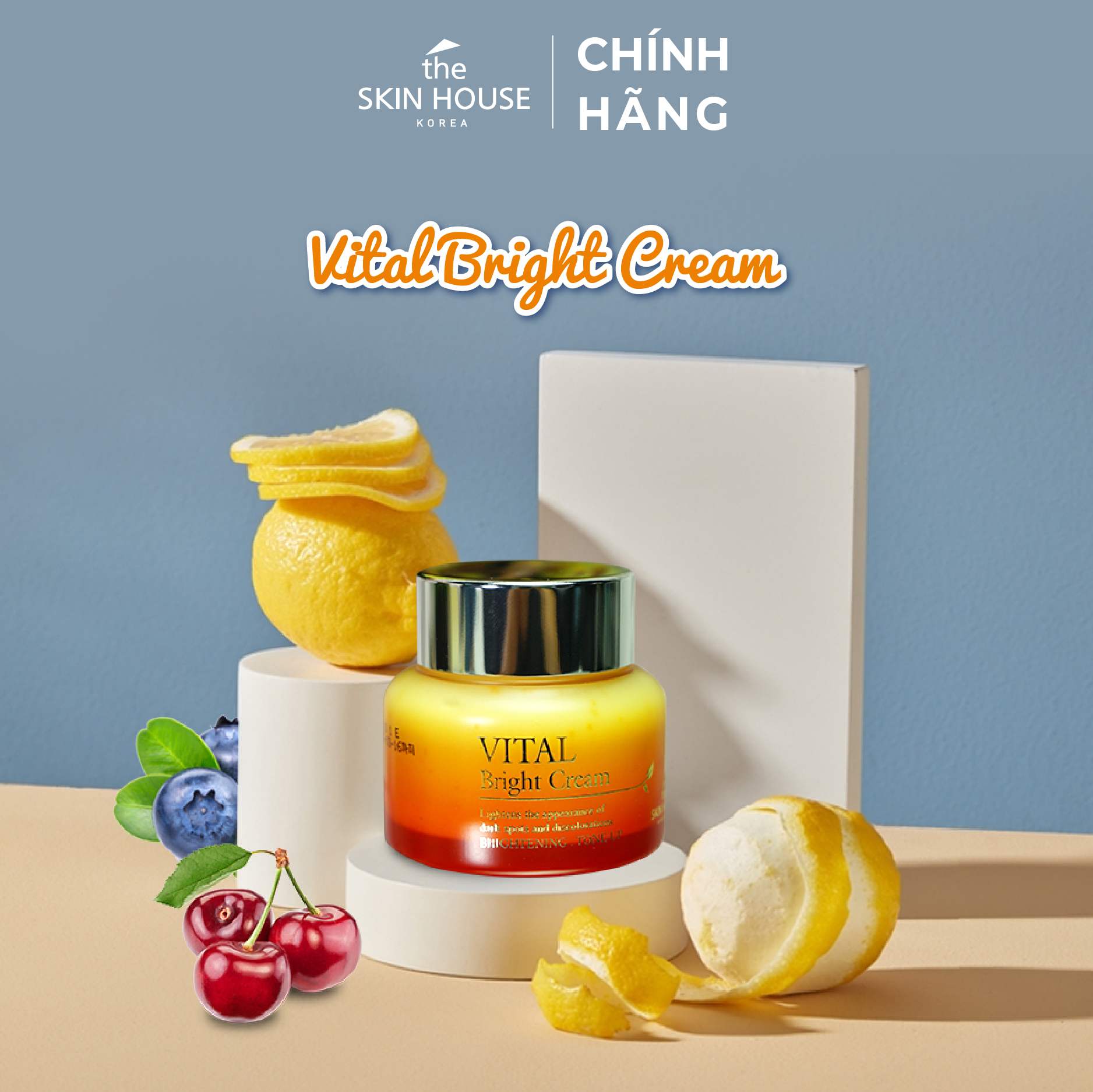 T60 Kem dưỡng đa vitamin sáng da, mờ nám - VITAL BRIGHT CREAM 50ml