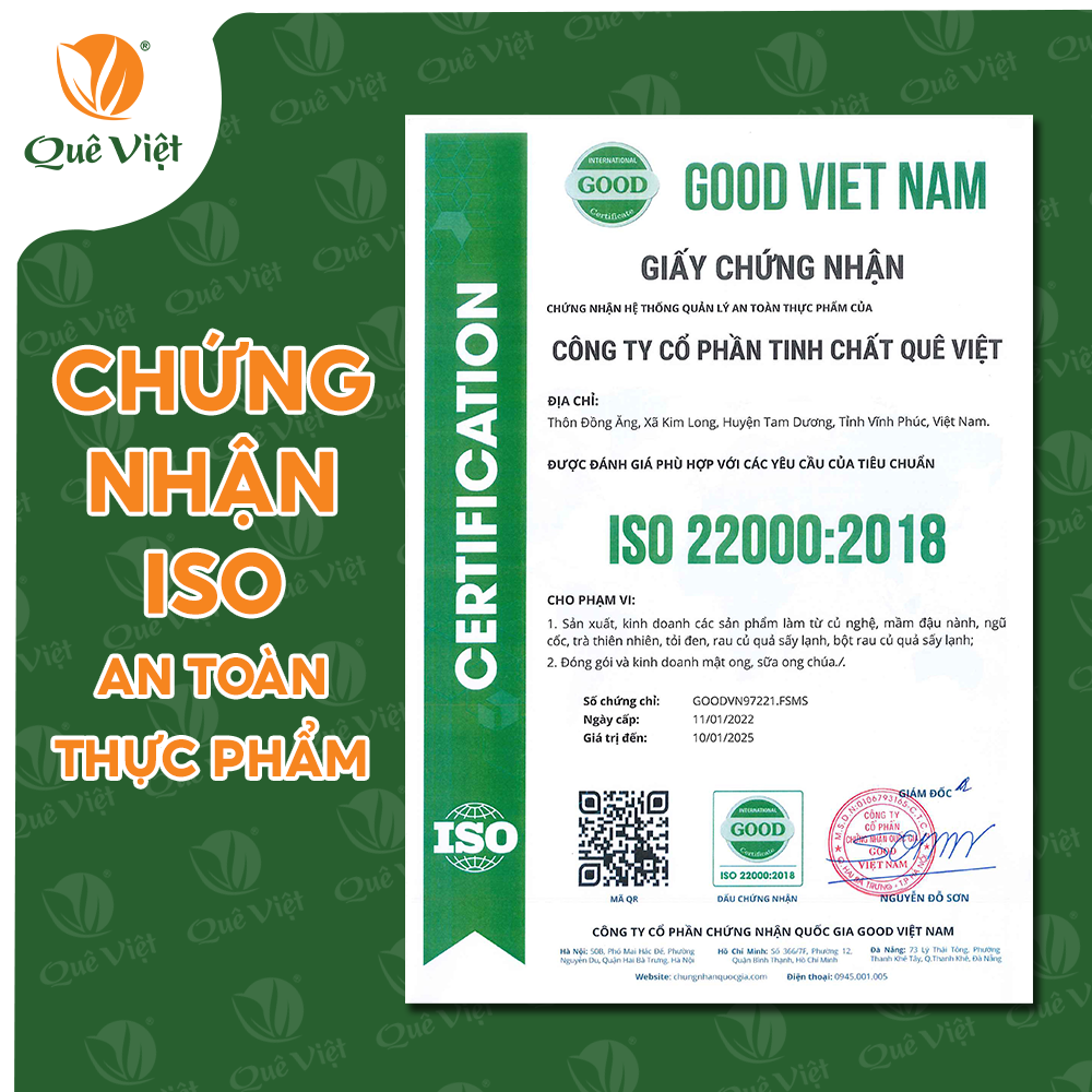 Ngũ Cốc Giảm Cân Quê Việt - 100% nguyên liệu hữu cơ - Giảm cân tự nhiên an toàn