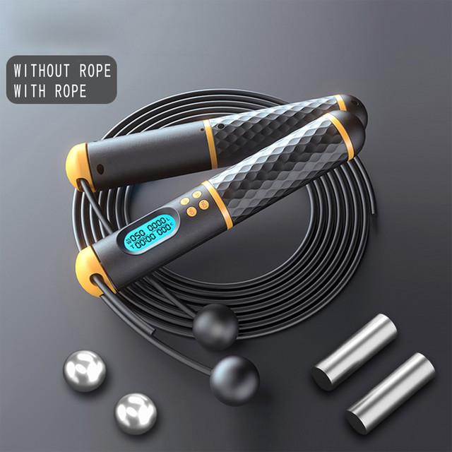 2 Trong 1 Dây Nhảy Với Kỹ Thuật Số Đếm Calo Tính Không Dây Dây Nhảy Tập Thể Dục Giảm Cân Tại Nhà Tập Thể Dục Tập Luyện