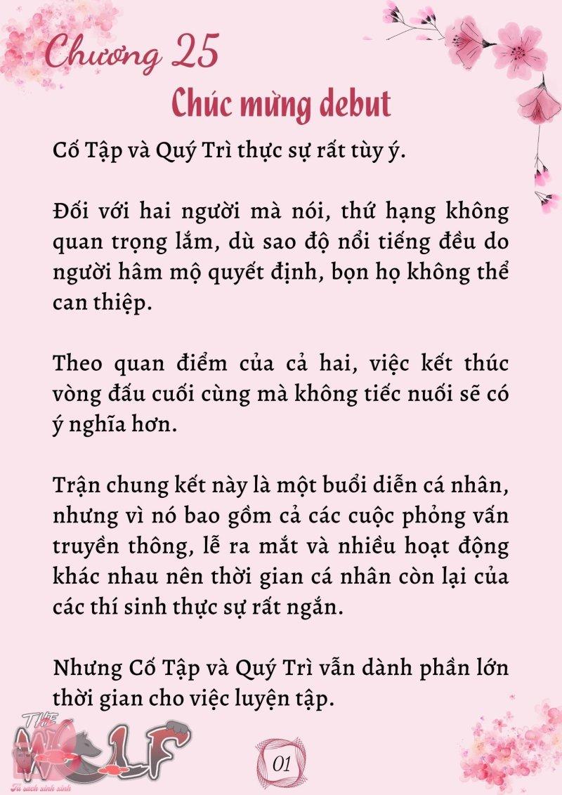 xuyên không vào nhóm nhạc nam 200 người chapter 25 1