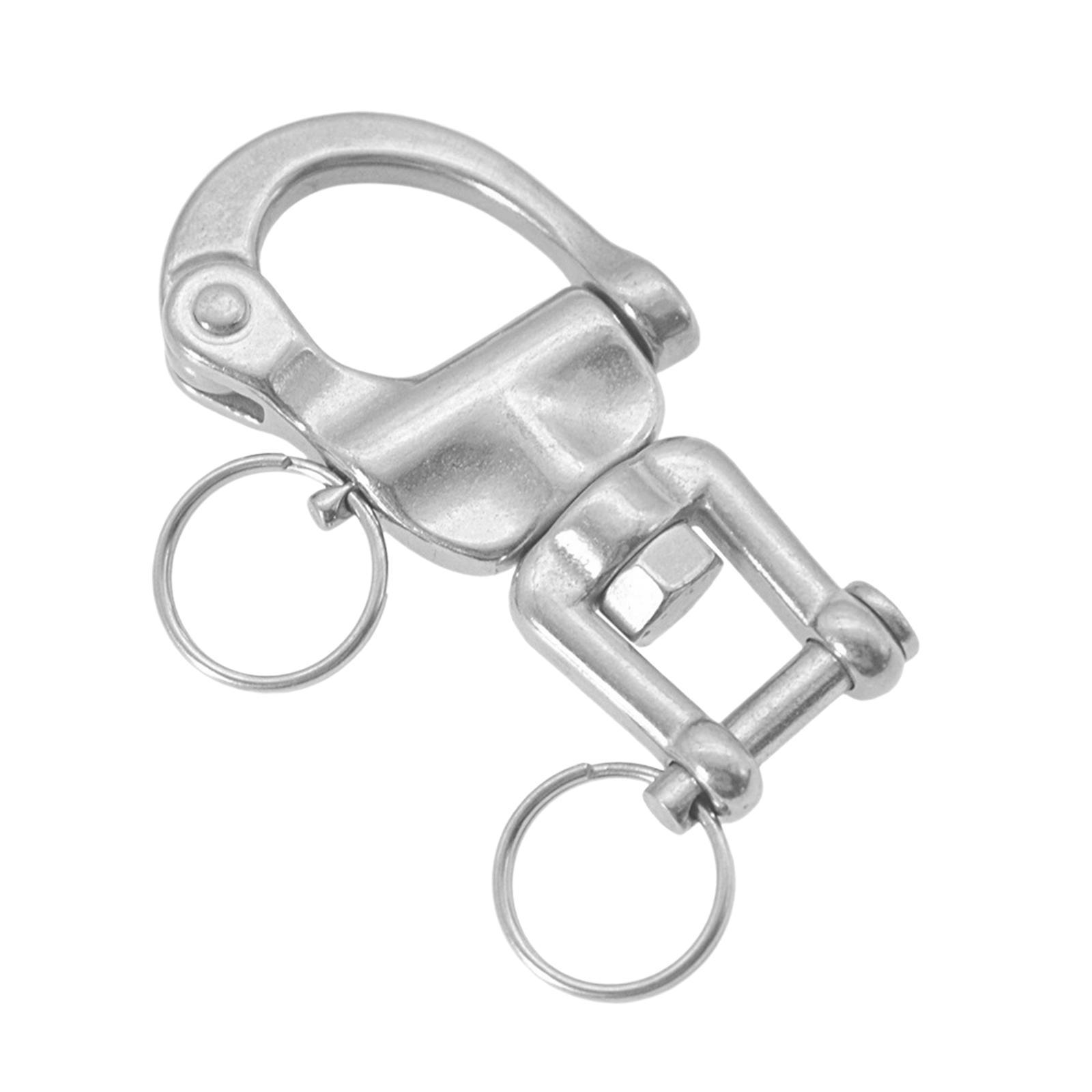 Swivel Eye Snap Shackles Boat Stainless Steel Locking Rigging Spinnaker