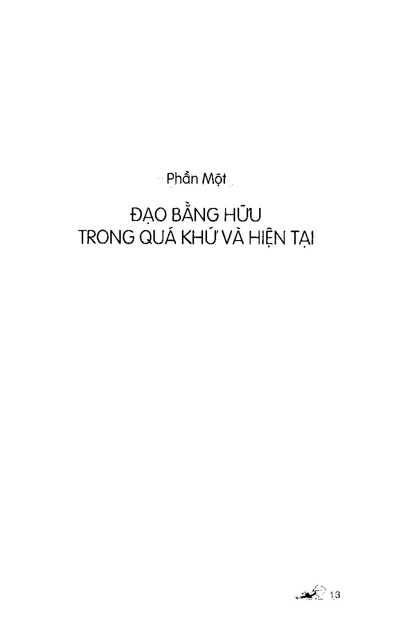 Đạo Phật Và Đạo Bằng Hữu