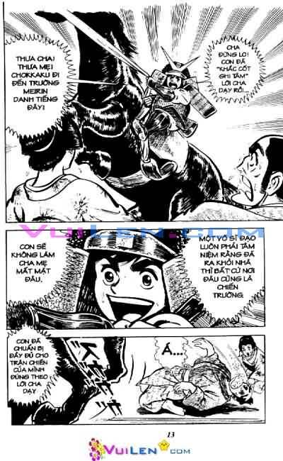 kiếm sĩ góc vuông - chokkaku chapter 1 13