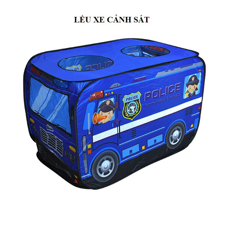 Lều tự bung cho bé chơi bé ngủ mô hình xe ô tô cỡ lớn