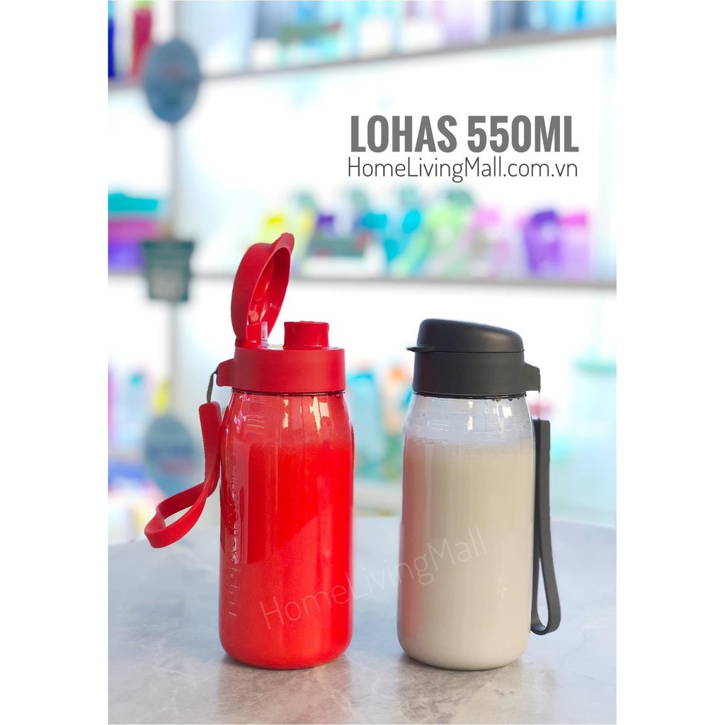 Bình Nước Tupperware Lohas 550ml