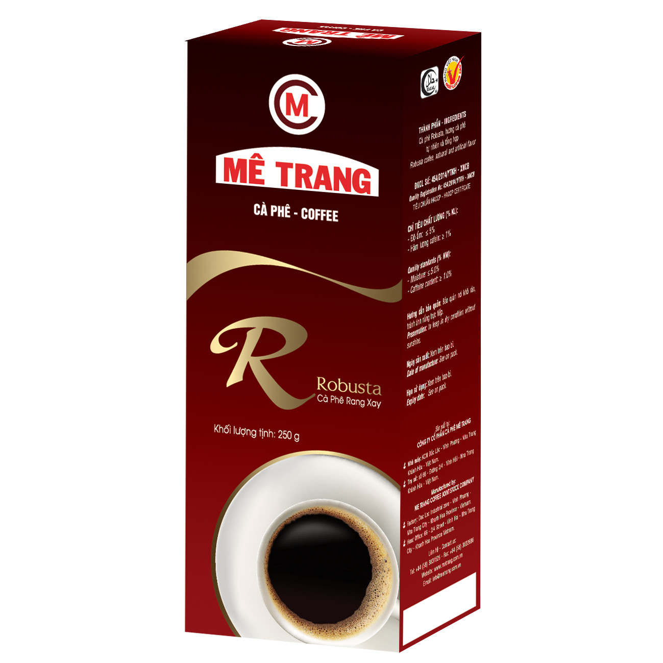 Cà phê Mê Trang Robusta 