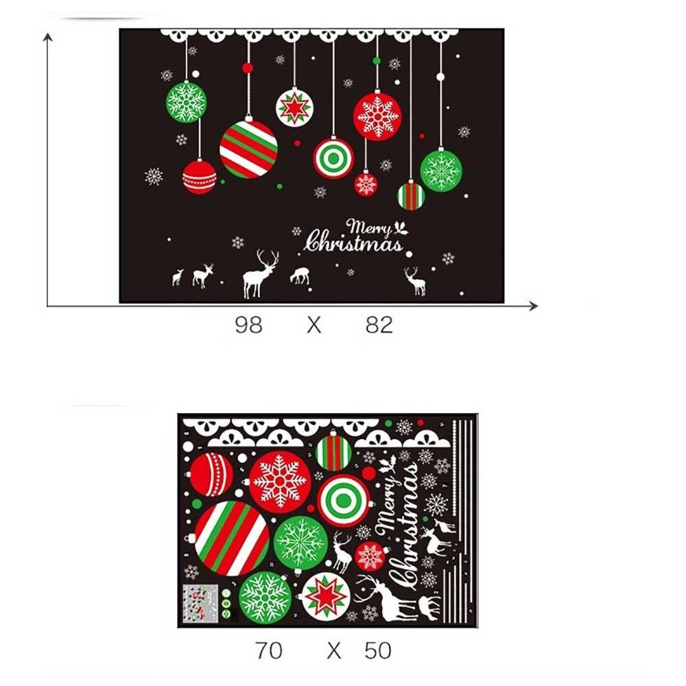 DECAL TRANG TRÍ NOEL 2 MẶT 2021 SỐ 33