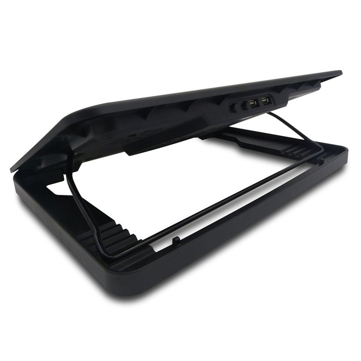 Combo Đế Tản Nhiệt Laptop 5 Quạt Tốc Độ Lớn C5 + Tặng Tai Nghe Chụp Tai Chuyên Game Cao Cấp
