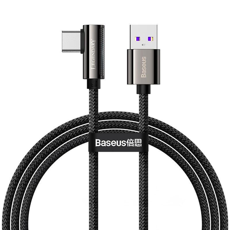 Baseus Cáp sạc nhanh 66W Type C Legend Series Elbow Fast Charging Data Cable - Hàng chính hãng