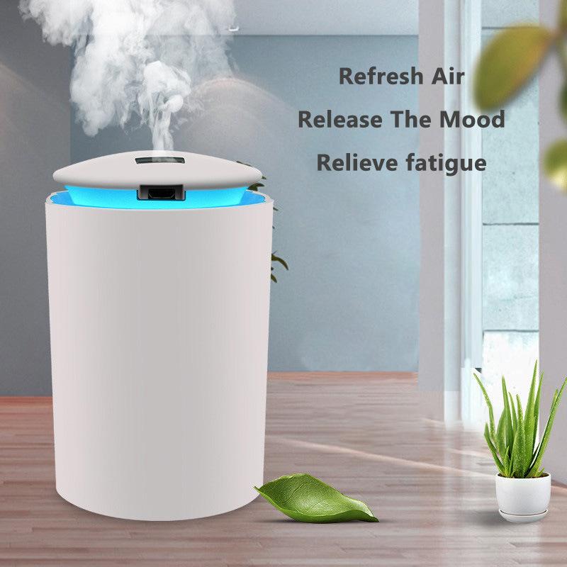 Máy phun sương tạo độ ẩm mini không dây kèm đèn LED chất lượng cao