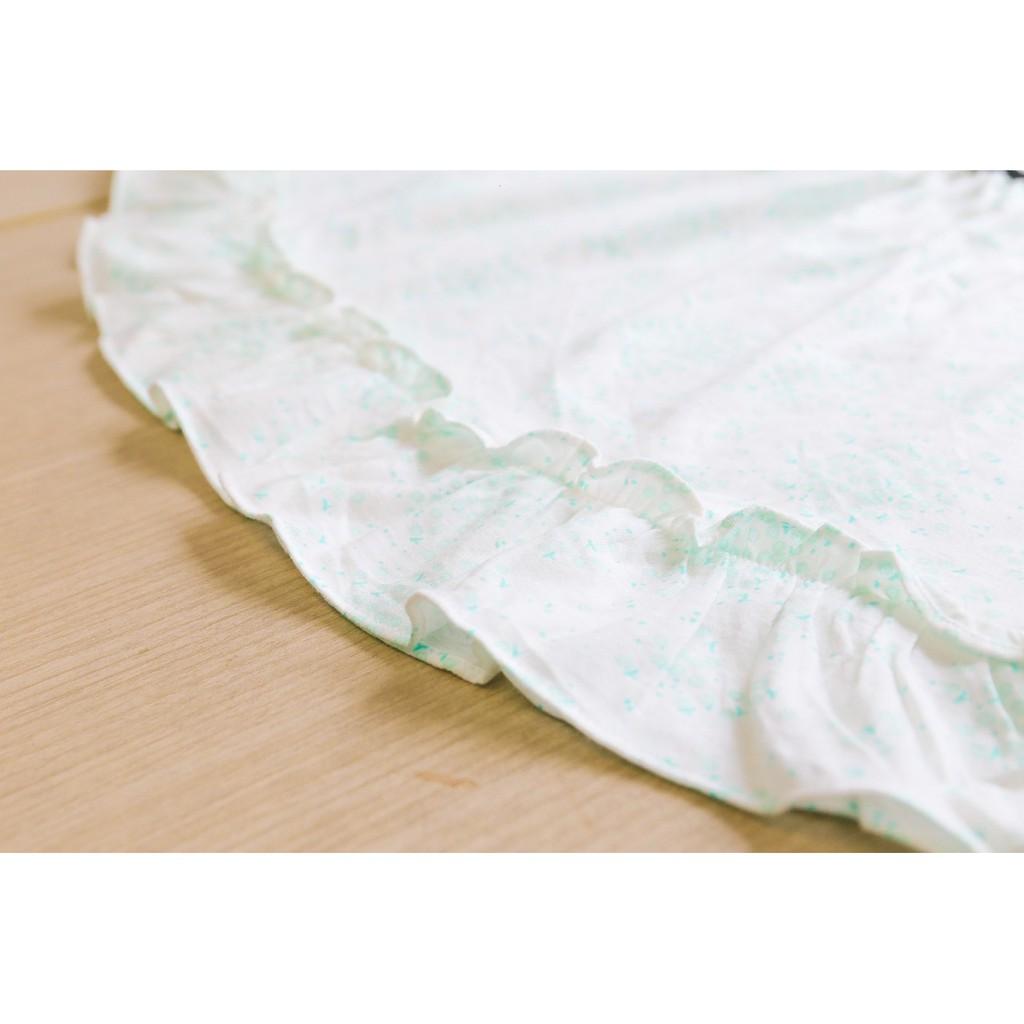 Đầm bé gái cotton 2 chiều tay cánh tiên