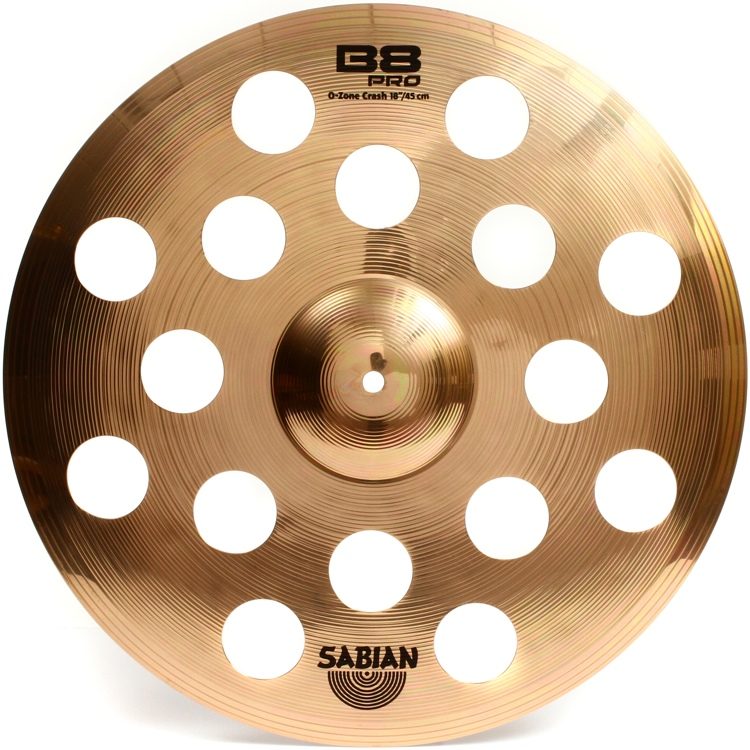 Lá trống B8PRO ozone  crash 18'' 31800B Sabian - Hàng chính hãng