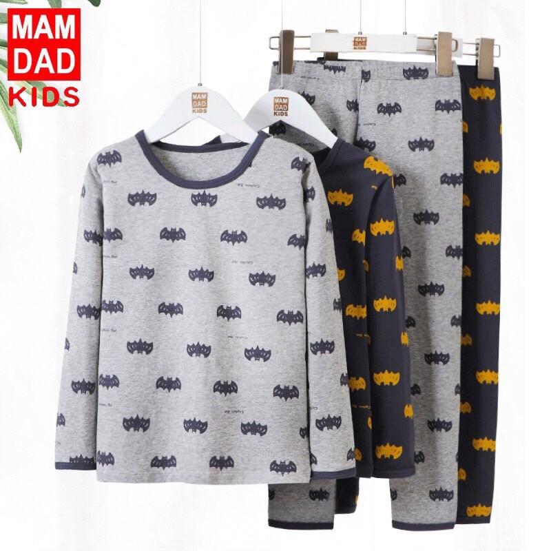 Đồ Bộ Mặc Nhà Dài Tay Bé Trai BatMan