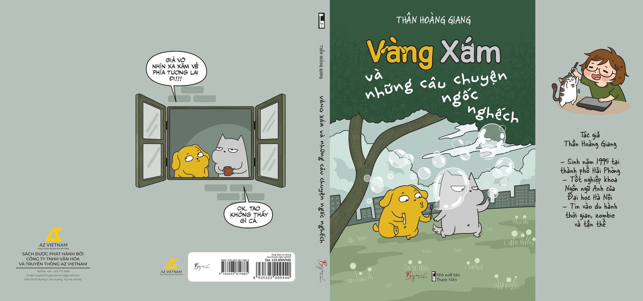 Sách Vàng Xám Và Những Câu Chuyện Ngốc Nghếch - Skybooks - BẢN QUYỀN