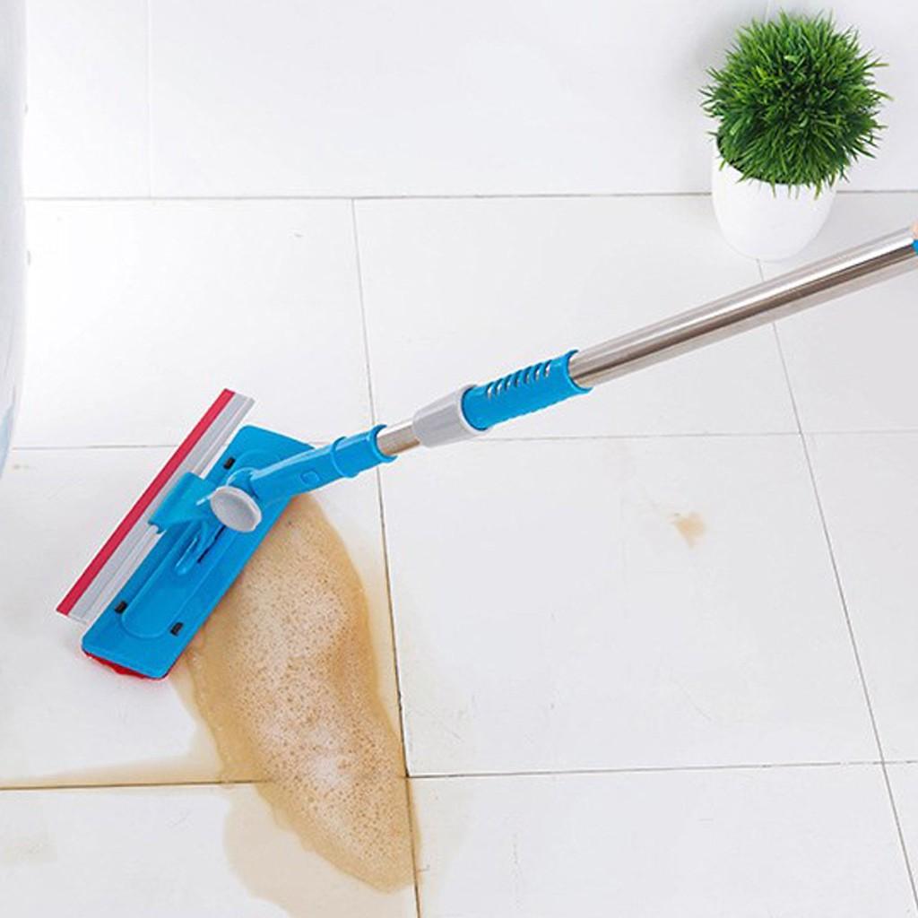 Dụng Cụ Lau Kính Cán Dài Tiện Dụng - nhiều màu
