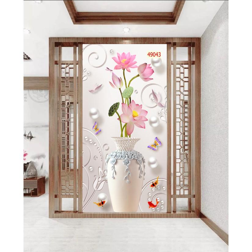 Tranh treo tường bình hoa/gỗ MDF nhập khẩu