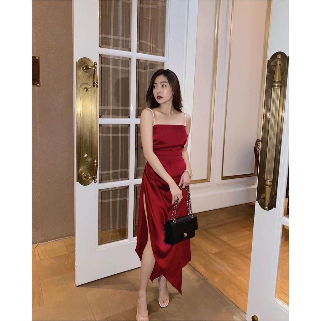 Đầm Ôm Body Dạ Hội Dự Tiệc 2 Dây Cực Sang BY8348